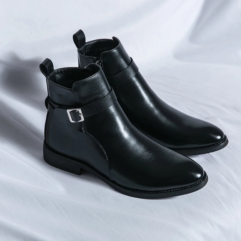 Bottines à fermeture éclair homme – CLEVI Paris
