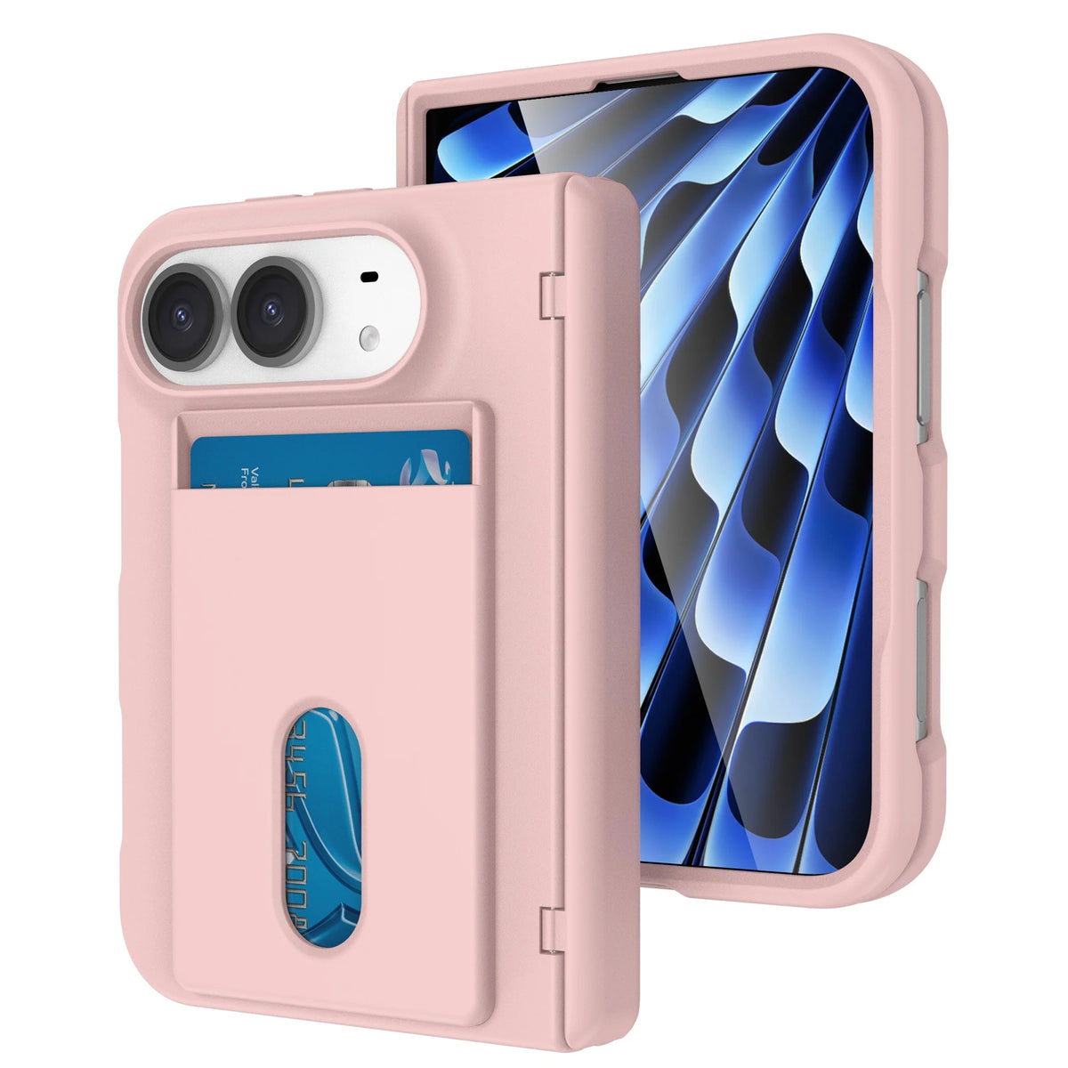 Étui iPhone Duo porte-cartes à charnière – CLEVI Paris