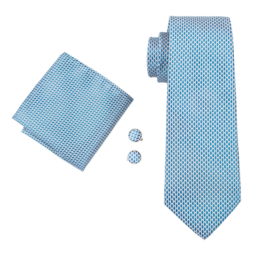 Ensemble cravate homme fleuri, pochette et boutons – CLEVI Paris