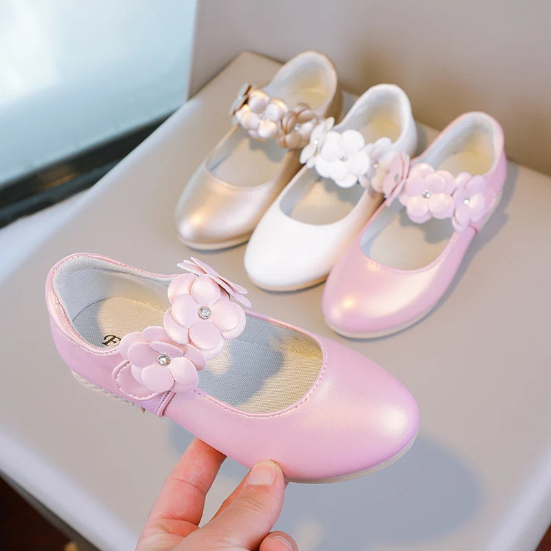 Chaussures Mary Jane fille à fleurs – CLEVI Paris