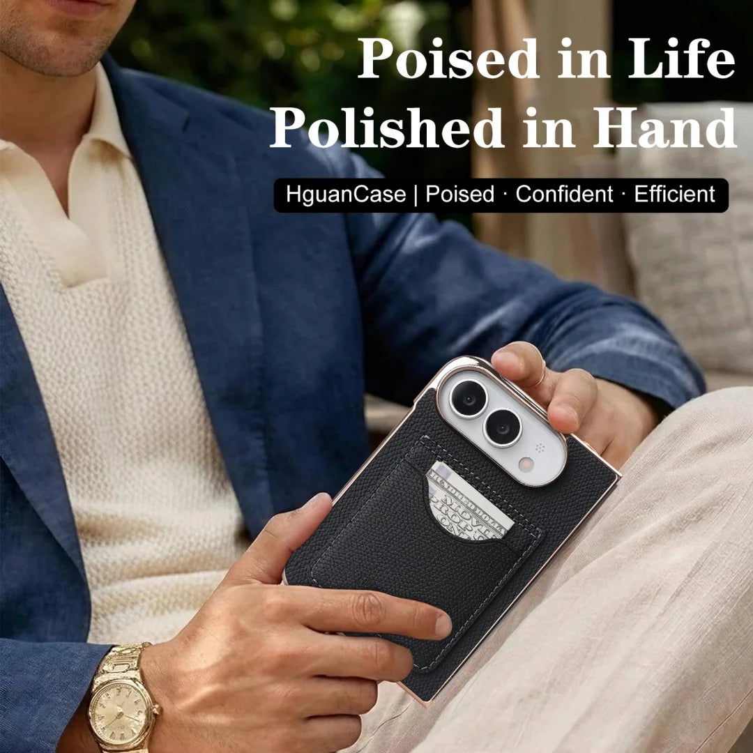 Étui iPhone Duo mat avec support pliable – CLEVI Paris