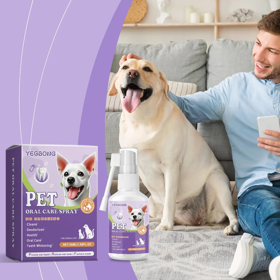 Spray buccal chien et chat 50 ml – CLEVI Paris