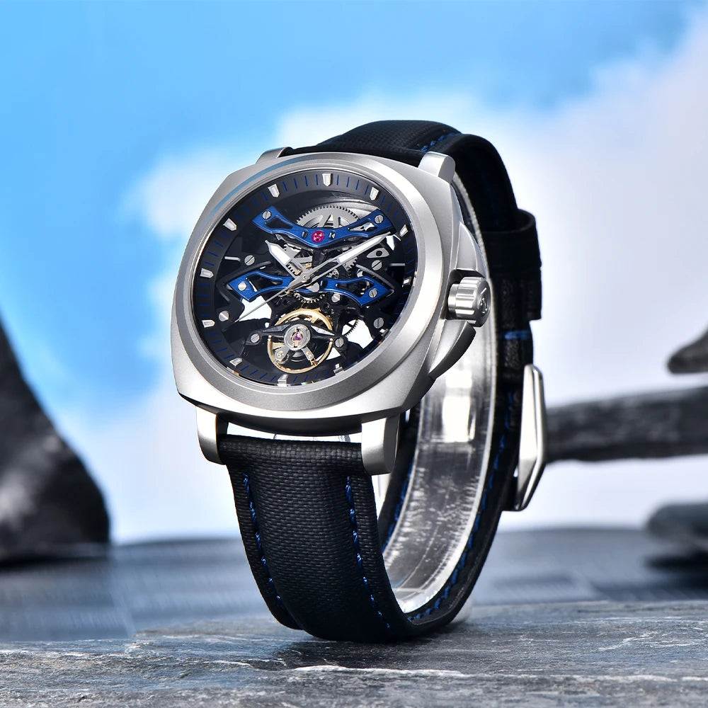 Montre Homme Automatique Squelette Nylon Couronne Vissée Pagani Design PD-YS017 – CLEVI Paris