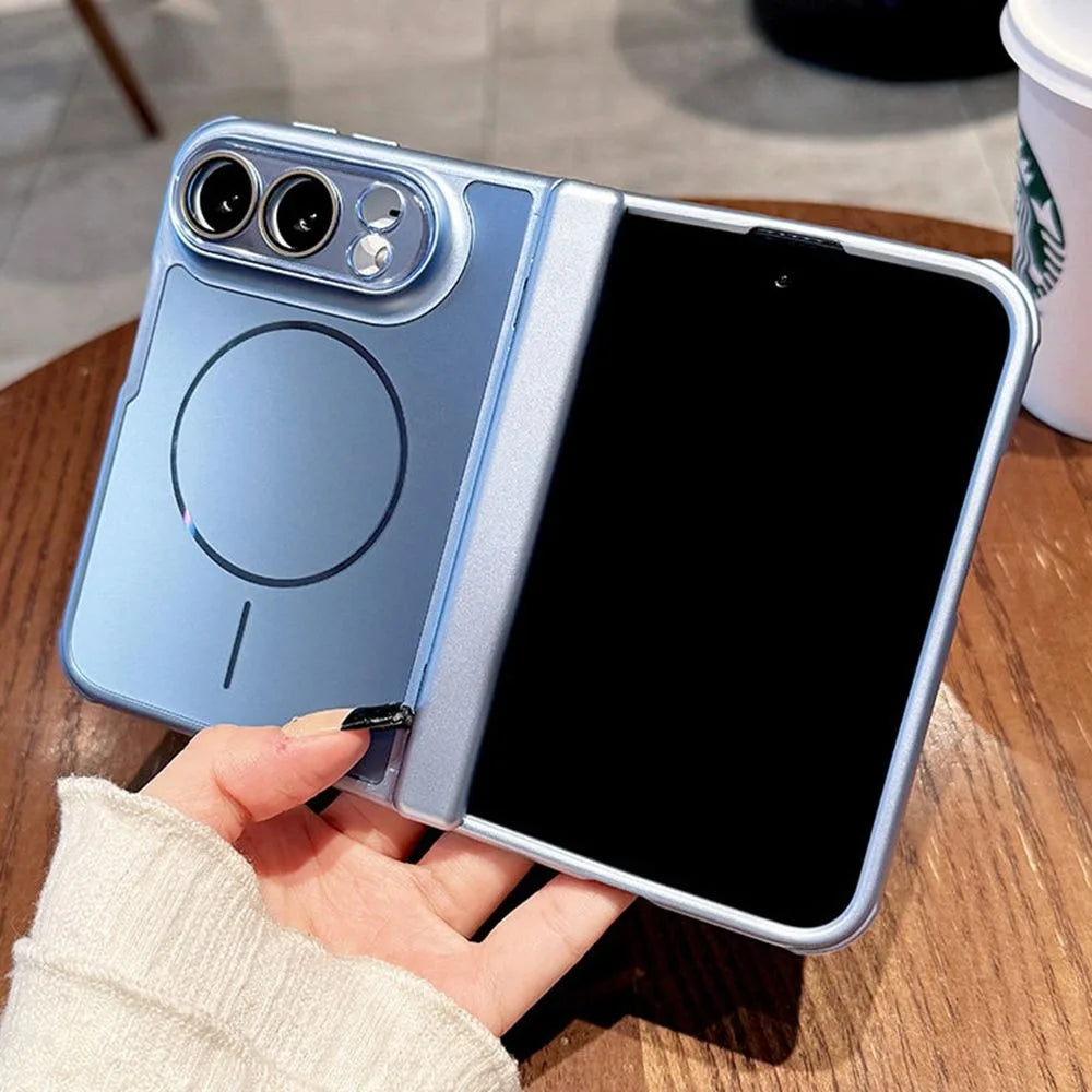 Coque iPhone Duo mate MagSafe et charnière – CLEVI Paris
