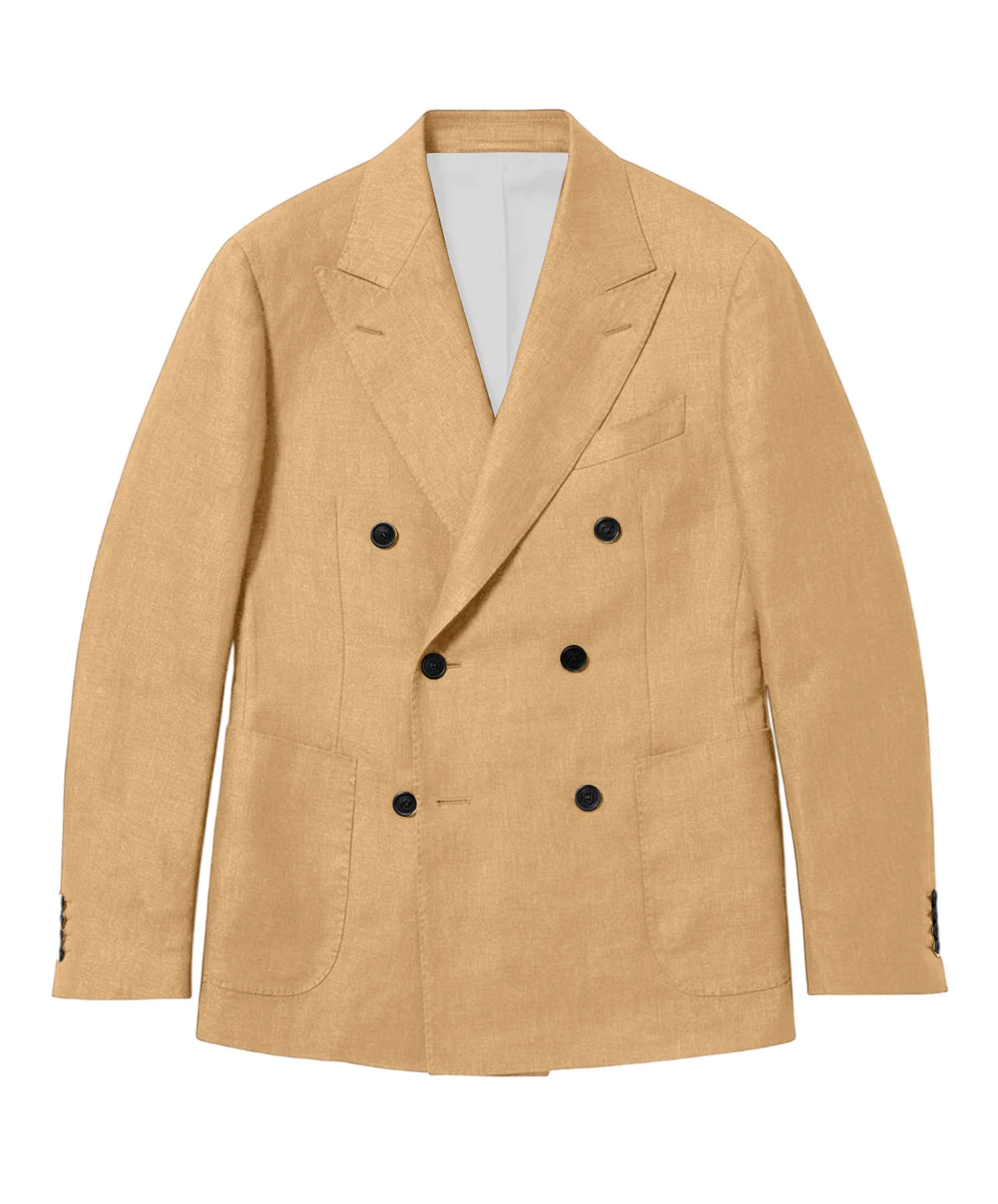 Blazer croisé homme en lin – CLEVI Paris