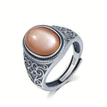 Bague Homme Œil de Tigre Argent 925 – CLEVI Paris