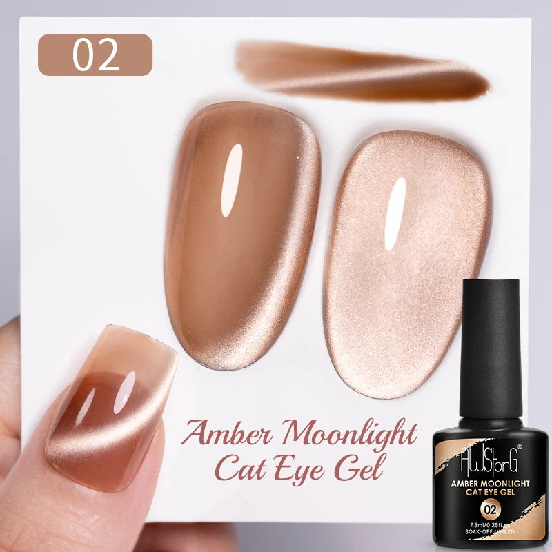 Vernis Gel UV Cat Eye AWStorG 7,5ml Semi-Permanent – CLEVI Paris