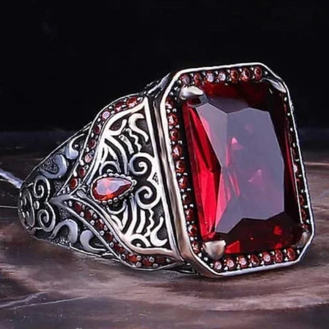 Bague Unisexe Zirconium Motif Géométrique – CLEVI Paris