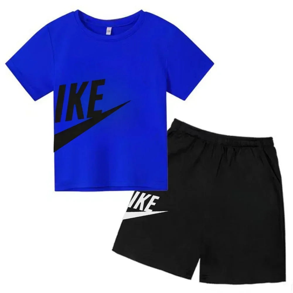 Ensemble enfant T-shirt et short en coton – CLEVI Paris