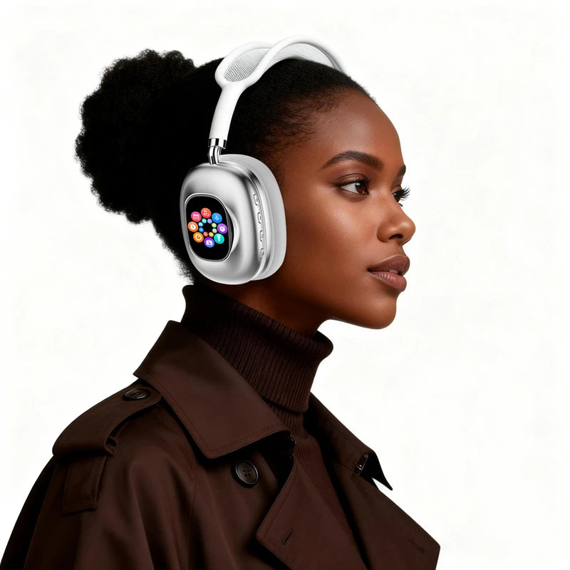 Casque Bluetooth 2-en-1 Écran Tactile AKZMAX800 – CLEVI Paris