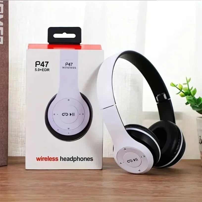 Casque Bluetooth P47 Sport Gaming Pliable Micro 6h – CLEVI Paris