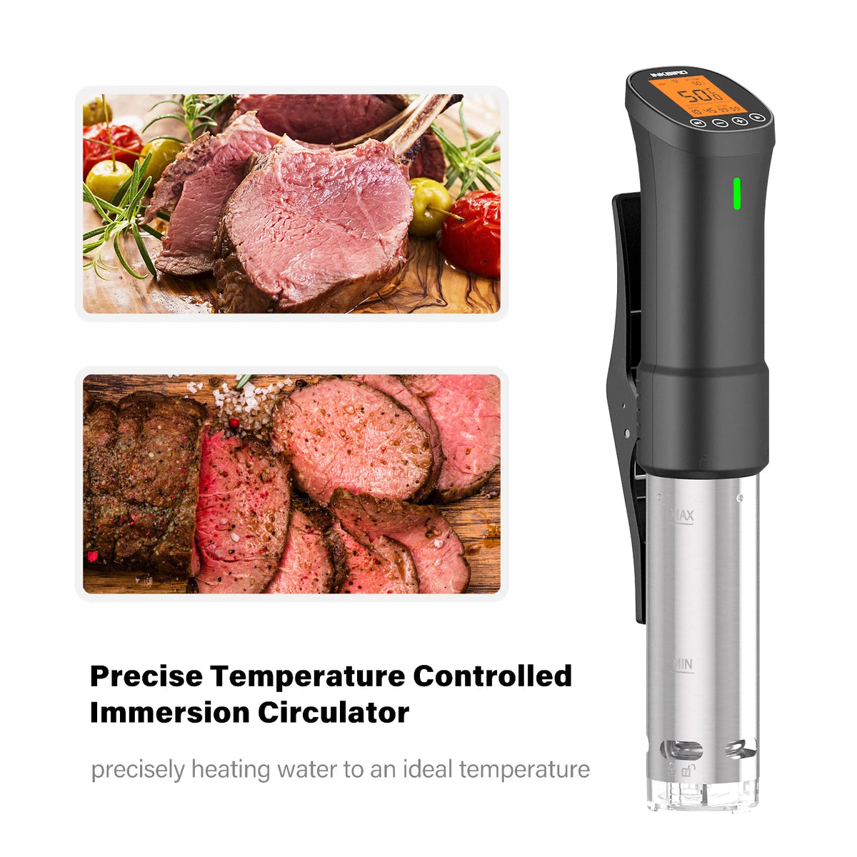 Machine à sous-vide INKBIRD 1000 W, WiFi, minuterie – CLEVI Paris