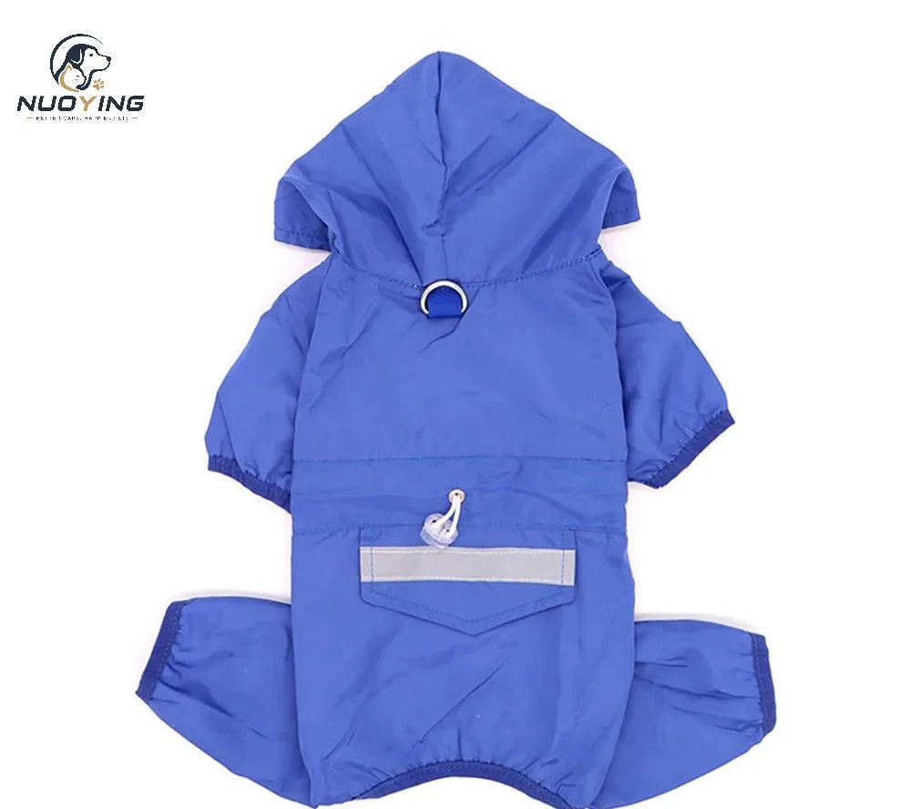 Imperméable à capuche pour chien en polyester – CLEVI Paris
