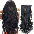 Extensions à clips synthétiques ondulées 22 pouces – CLEVI Paris