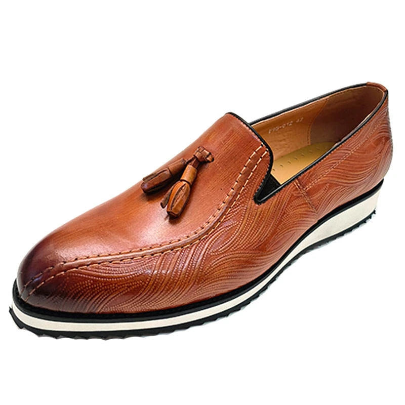 Oxford Cuir Vachette Homme Respirant Semelle EVA – CLEVI Paris