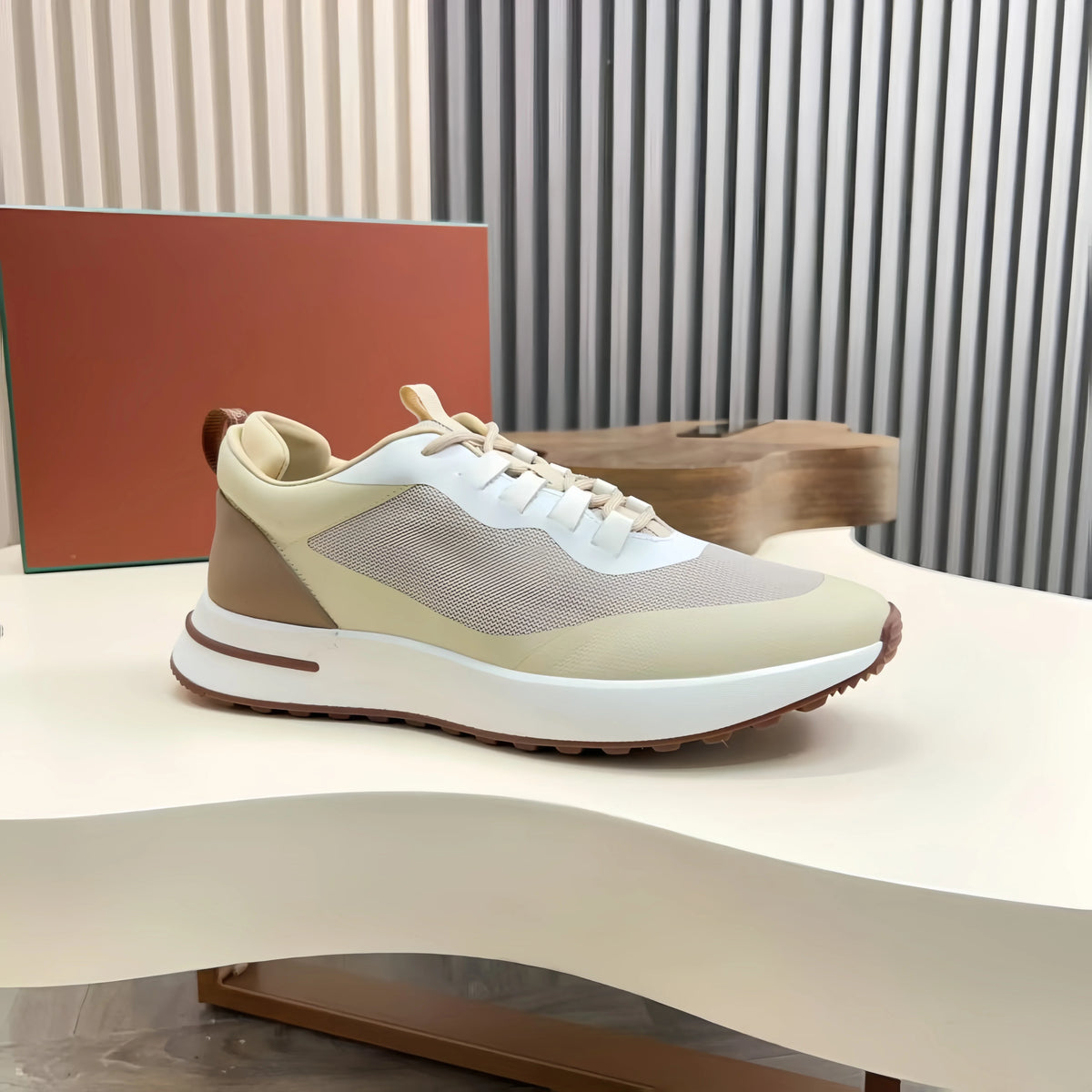 Sneakers Sport Cuir Homme Légères Multicolores – CLEVI Paris