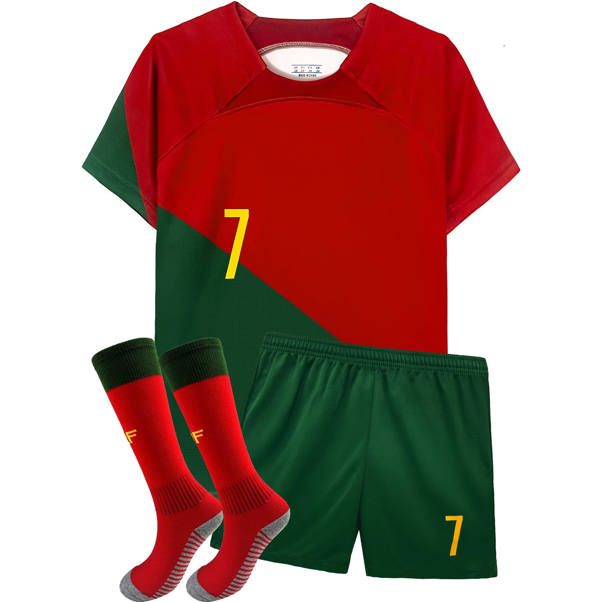 Ensemble football enfant maillot et short – CLEVI Paris