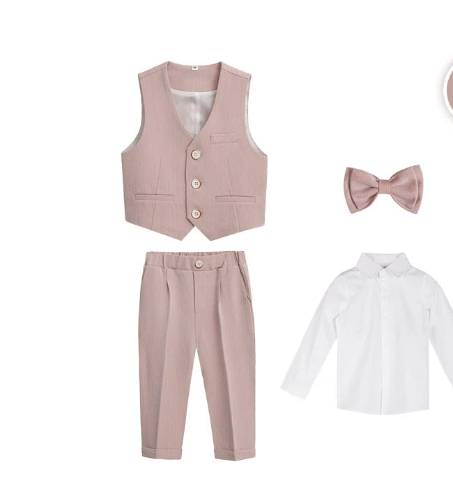 Costume garçon cérémonie S035, plusieurs ensembles – CLEVI Paris