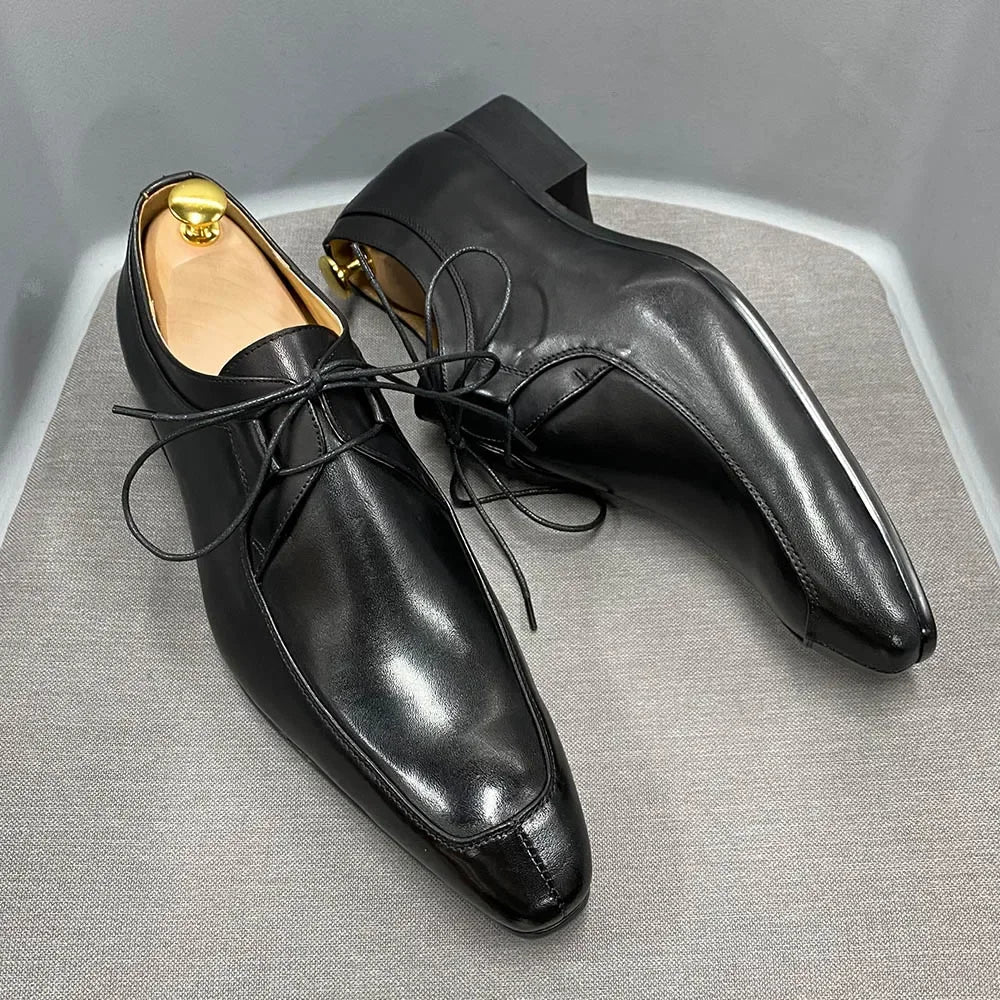 Chaussures Oxford homme en cuir de vache – CLEVI Paris