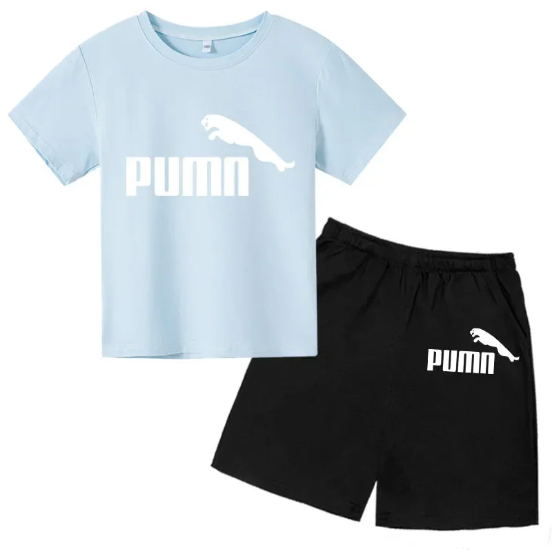 Tenue enfant décontractée à manches courtes – CLEVI Paris