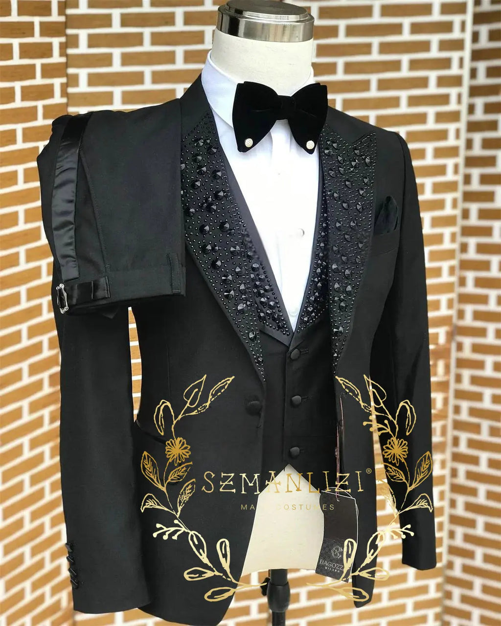 Costume homme 3 pièces, coupe slim – CLEVI Paris
