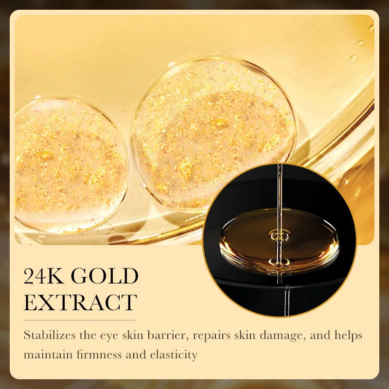 Crème Contour des Yeux 24K Or & Acide Hyaluronique – CLEVI Paris