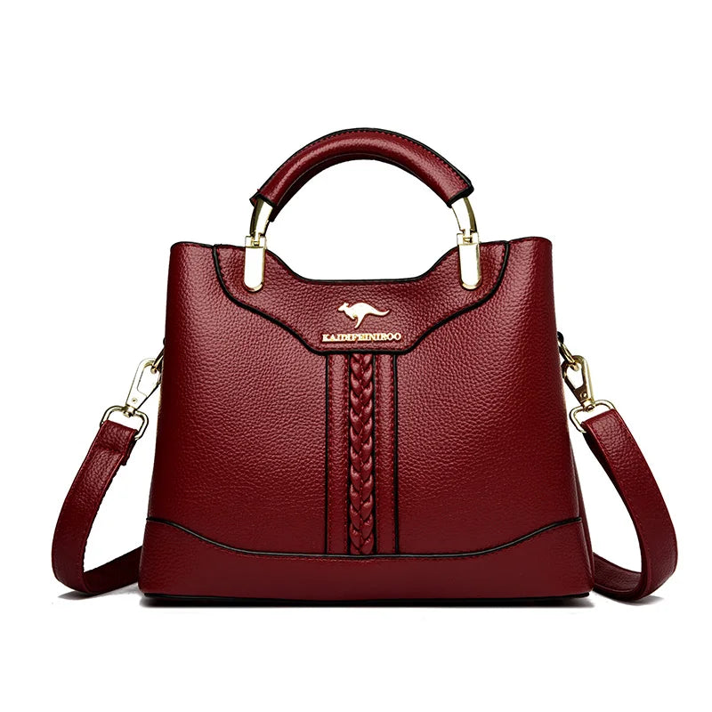 Sac bandoulière femme en matière PU – CLEVI Paris