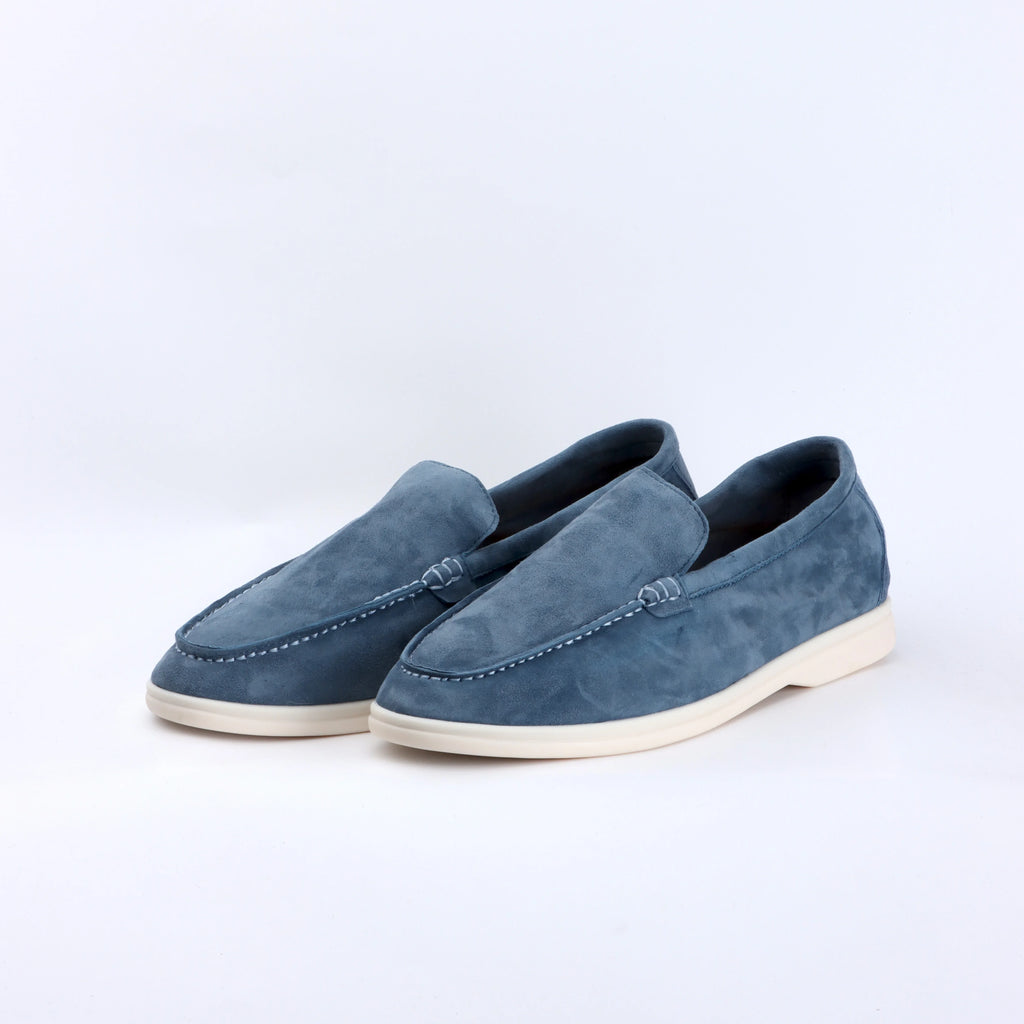 Mocassins Suède Femme Ajourés – CLEVI Paris
