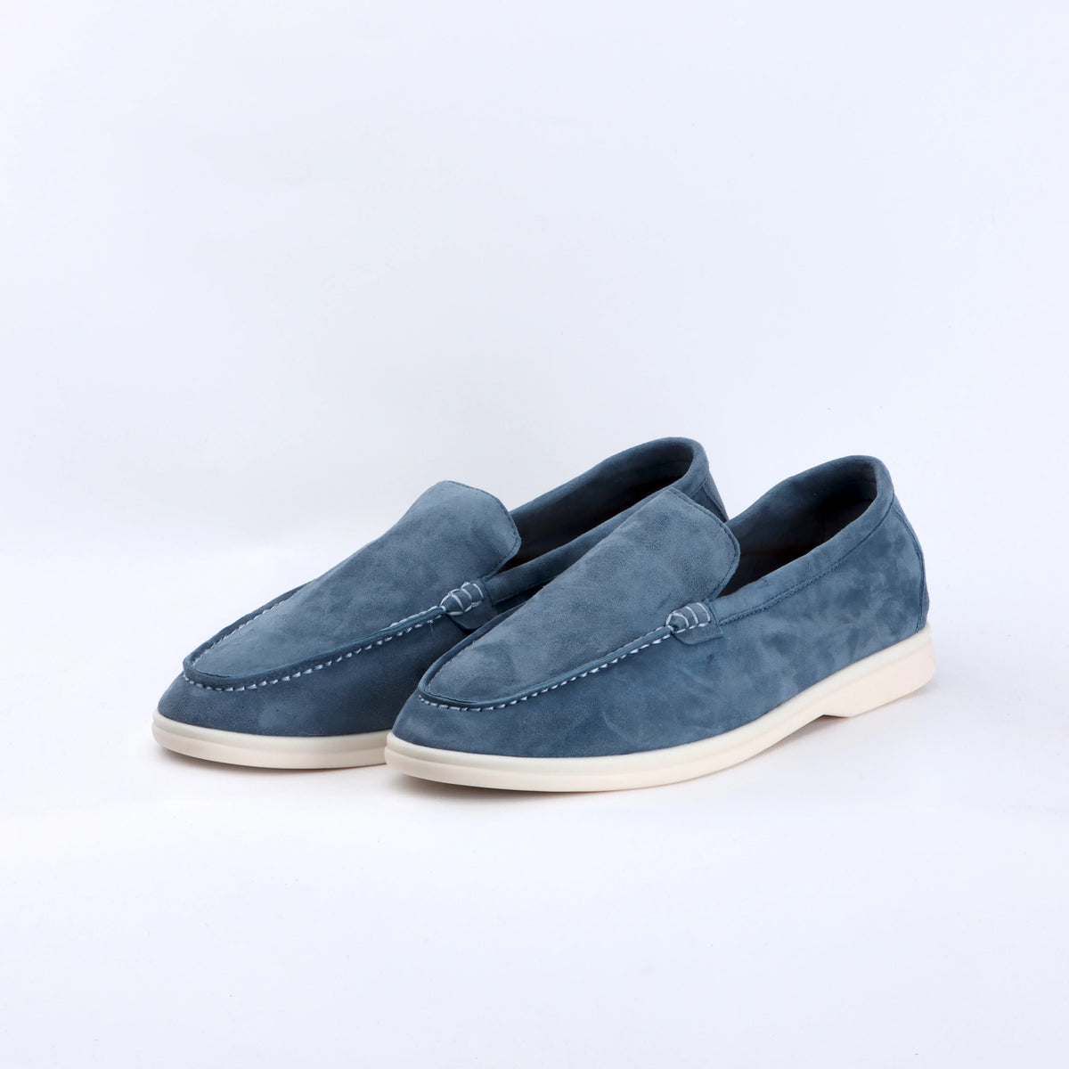 Mocassins Suède Femme Ajourés – CLEVI Paris