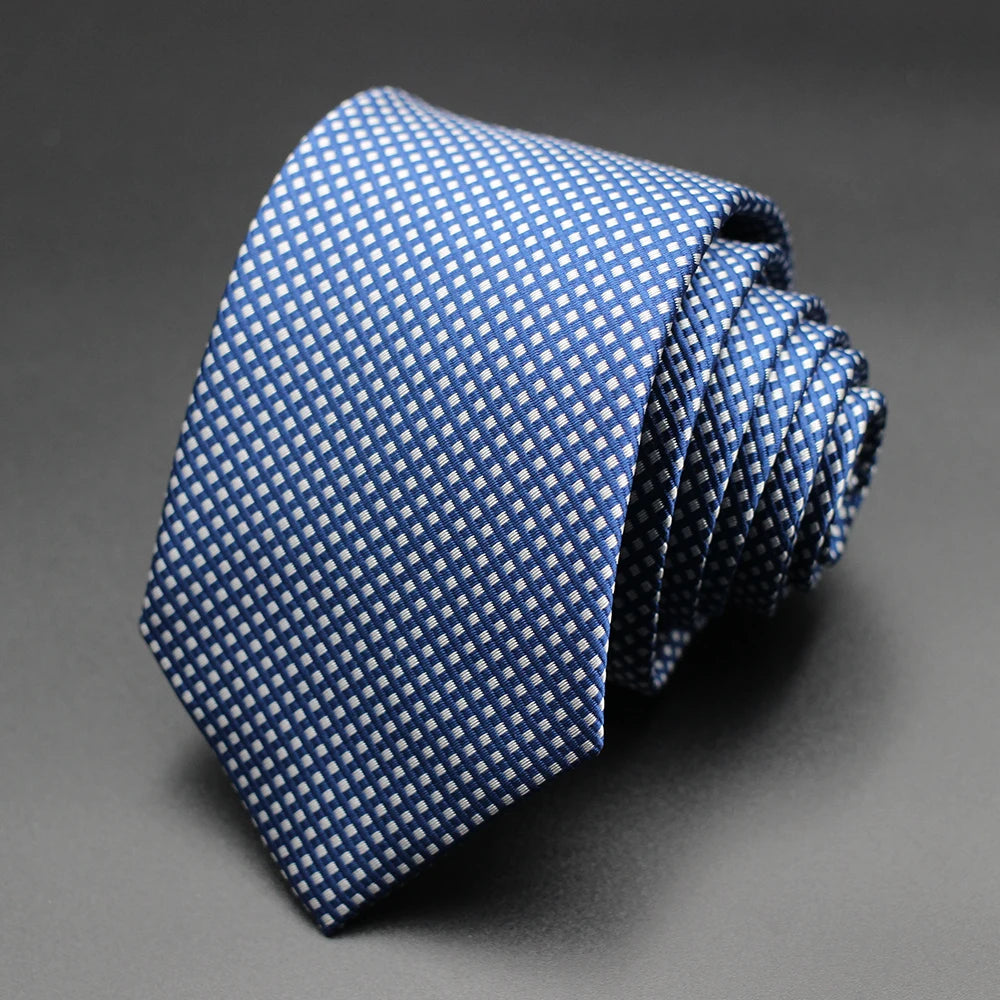 Cravate homme à pois, style élégant – CLEVI Paris