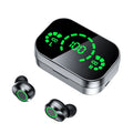 Écouteurs TWS YD03 Bluetooth 5.3 ANC NFC Boitier LED – CLEVI Paris