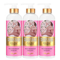 Gamme AHA Premium Rose AILKE – Lotion, Sérum Carotène, Crème & Savon Citron Anti-Taches – CLEVI Paris