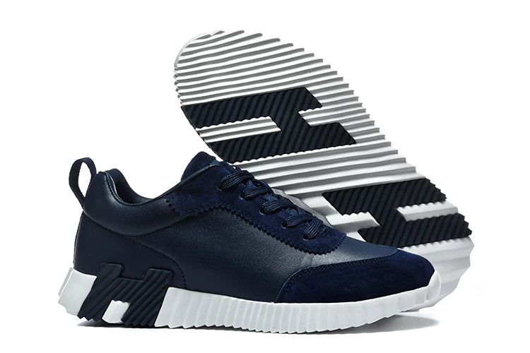 Sneakers homme en toile à semelle caoutchouc – CLEVI Paris