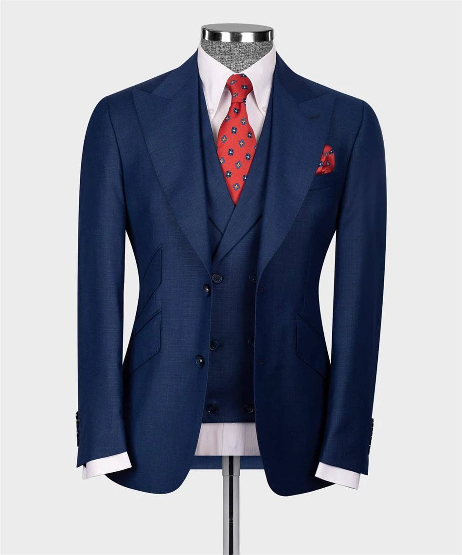 Costume homme slim 3 pièces – CLEVI Paris
