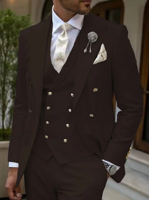 Costume homme 3 pièces élégant – CLEVI Paris