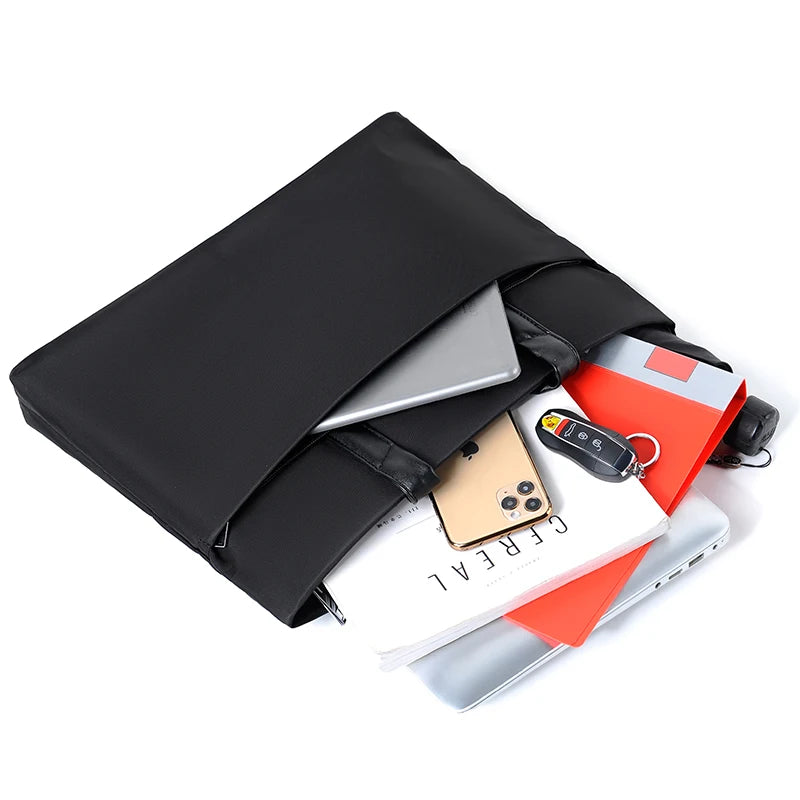 Sacoche Laptop Homme Polyester Business 29x37,5x7cm – CLEVI Paris