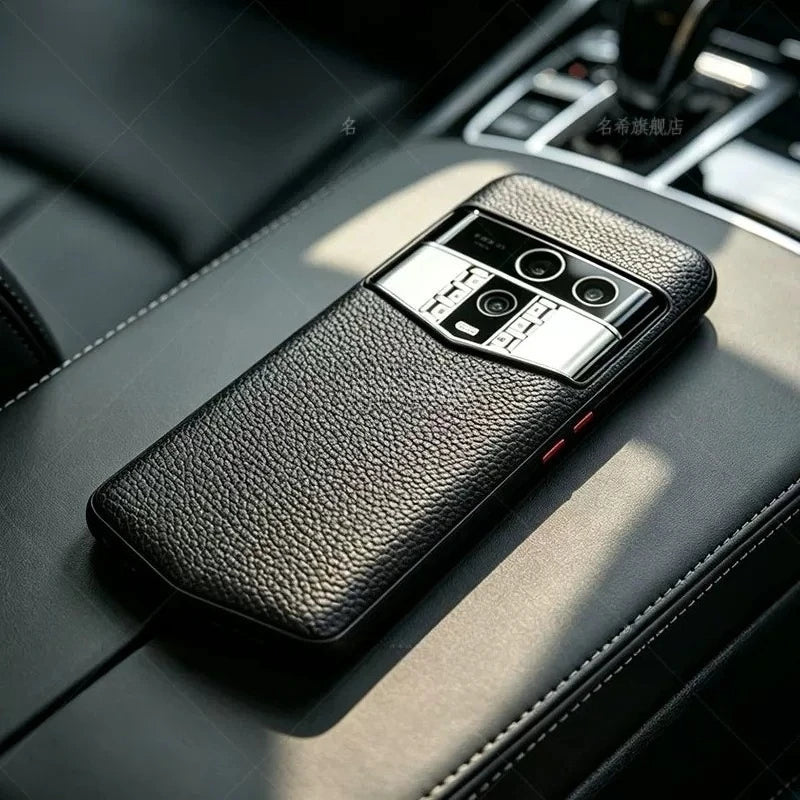 Coque Vertu Agent Q en simili cuir PU – CLEVI Paris