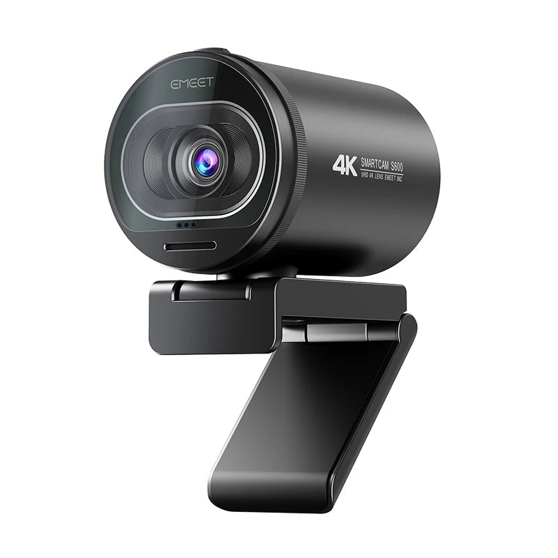 Webcam EMEET S600 4K 60fps Autofocus Double Micro – CLEVI Paris