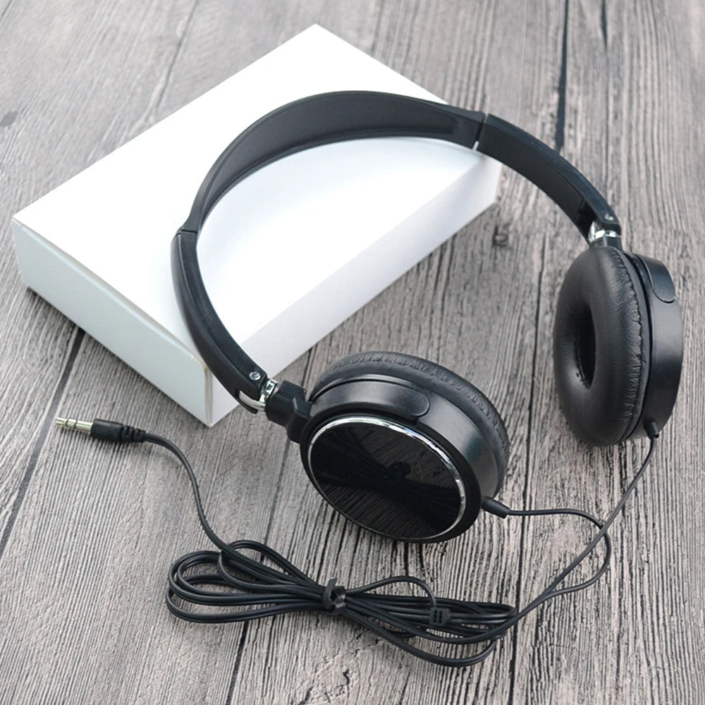 Casque Filaire Pliable Jack 3,5mm Basses Stéréo 40mm – CLEVI Paris