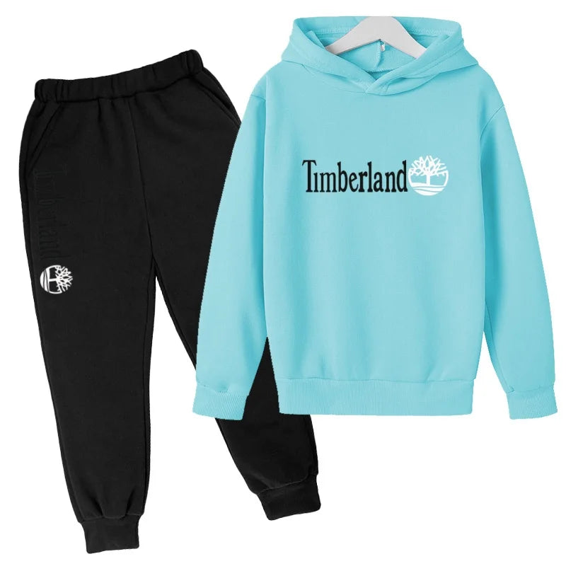 Ensemble enfant sweat à capuche et pantalon – CLEVI Paris