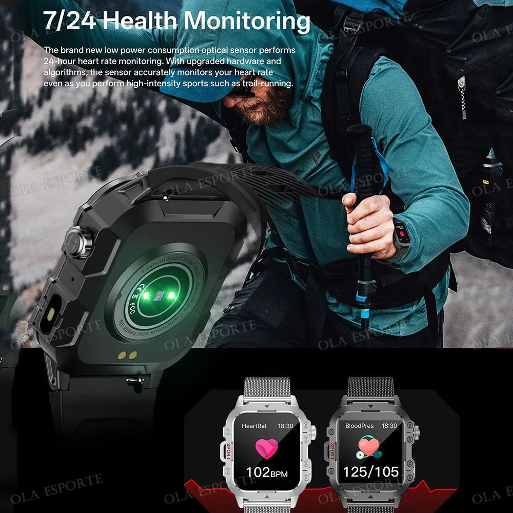 Montre Ola Esporte Bluetooth et lampe torche – CLEVI Paris