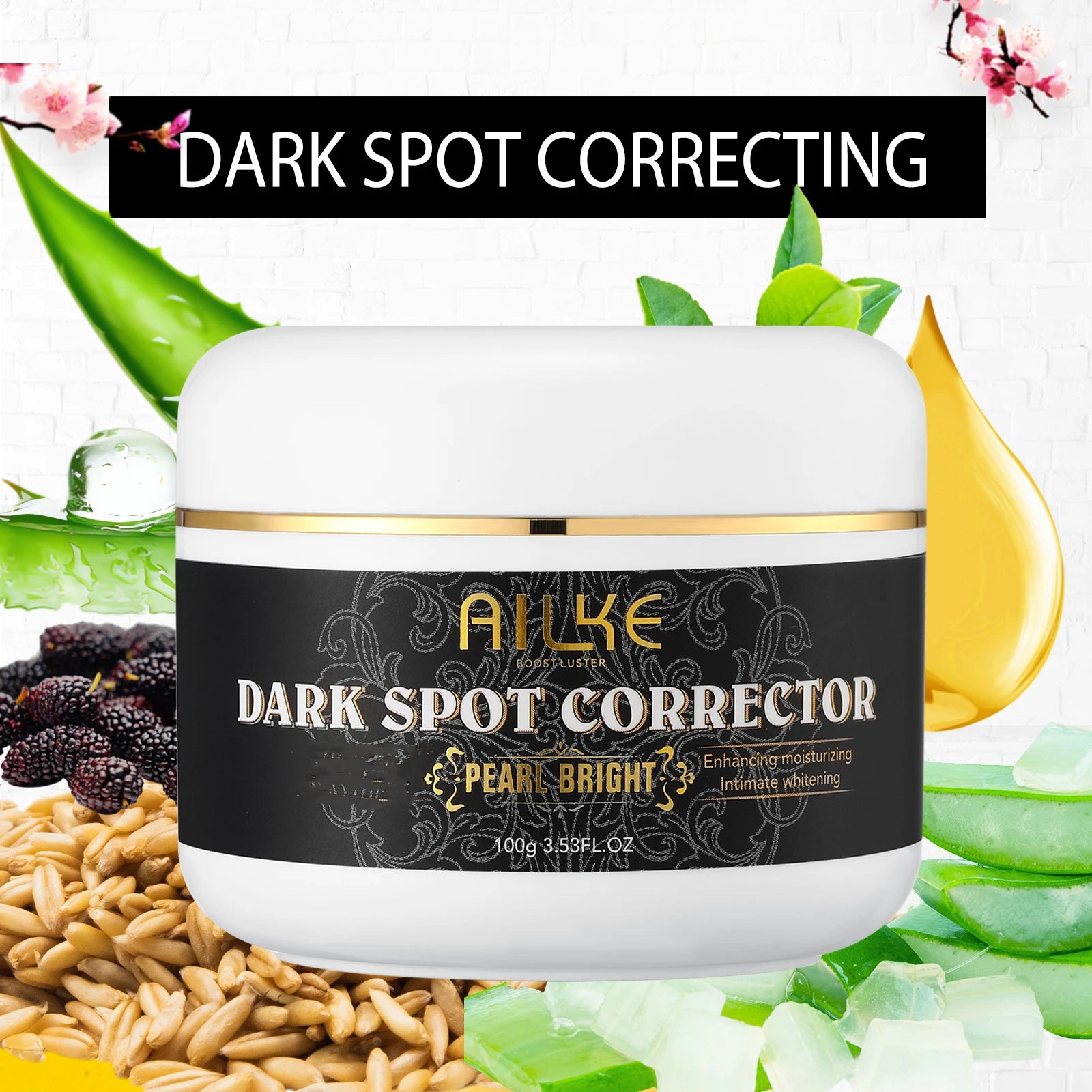 Coffret Soin Visage & Corps AILKE 5-en-1 au Collagène – Éclat, Hydratation & Teint Unifié