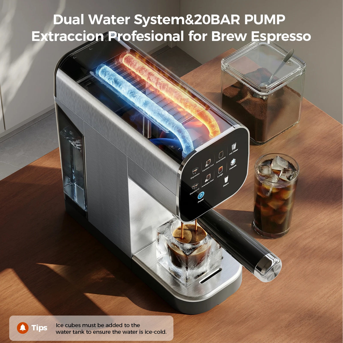 Machine expresso Patbrela chaud et froid – CLEVI Paris