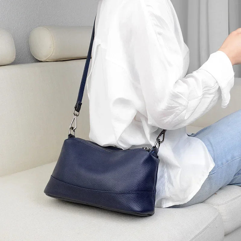 Sac à Main Femme Cuir Véritable Bandoulière – CLEVI Paris