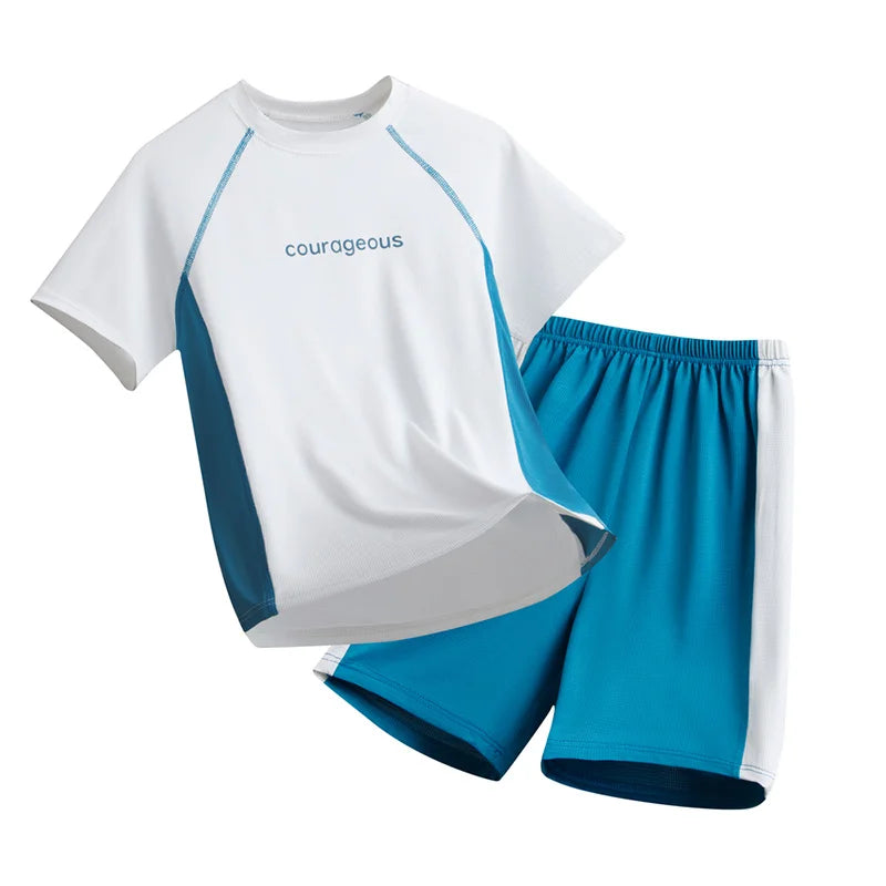 Ensemble enfant CEA T-shirt et short – CLEVI Paris