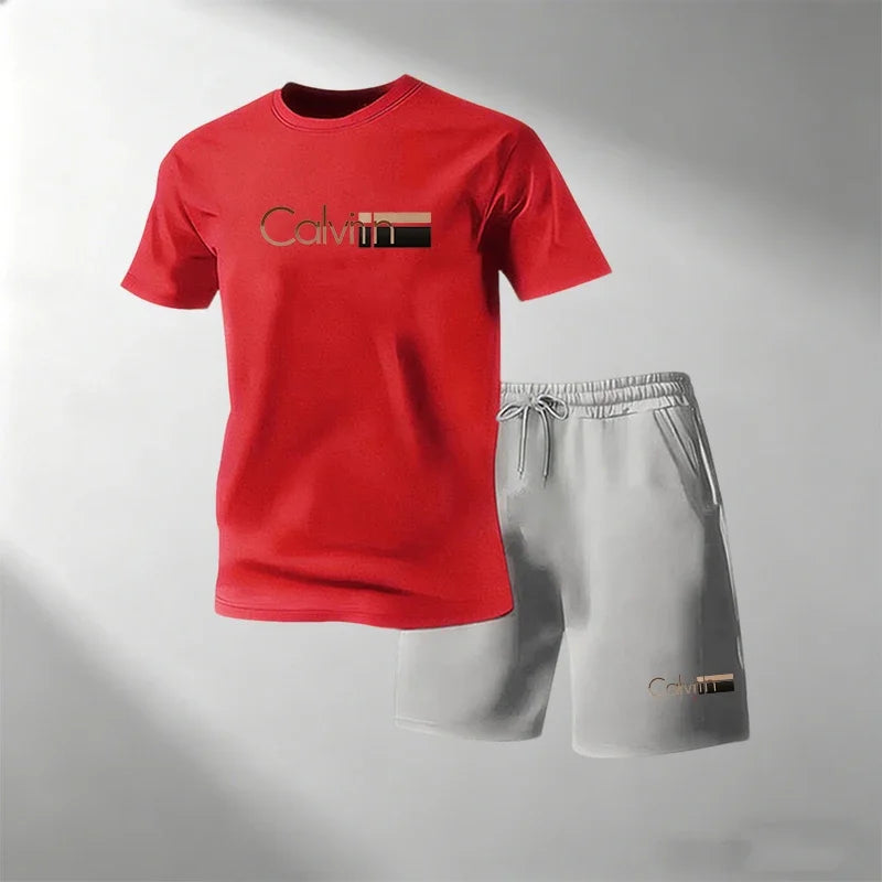 Ensemble Streetwear Homme T-Shirt + Short Sport Quick-Dry – CLEVI Paris