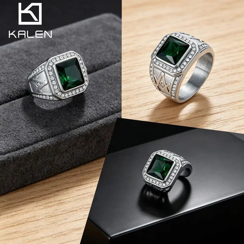 Bague Signet Homme Acier Inoxydable – CLEVI Paris