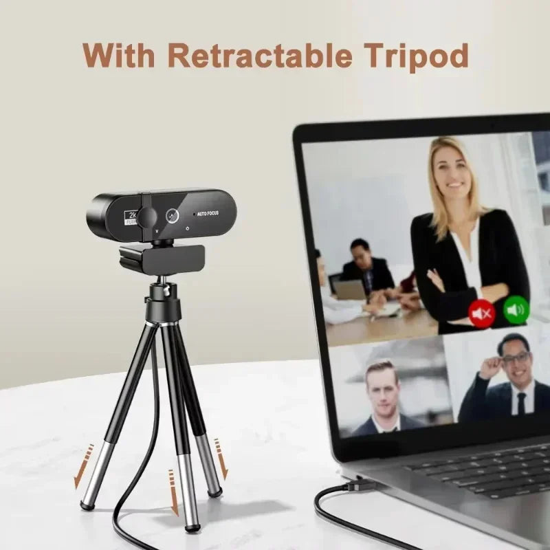 Webcam 4K Streaming Autofocus Micro USB – CLEVI Paris