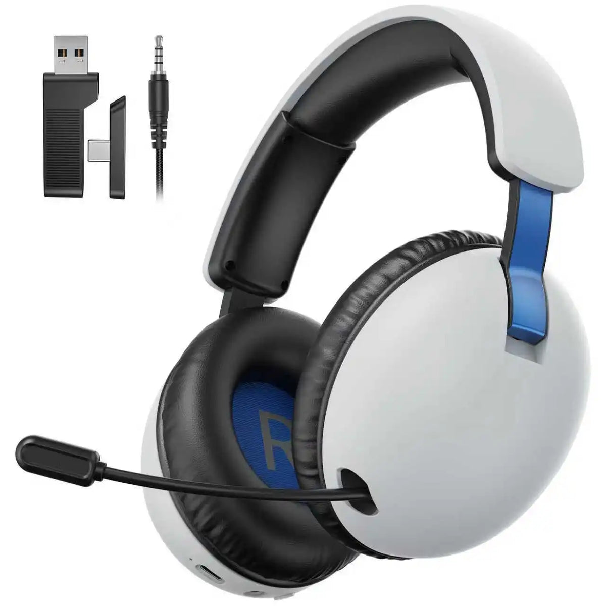 Casque Gaming Acincai BL500 Bluetooth ANC Micro PS5/PC – CLEVI Paris