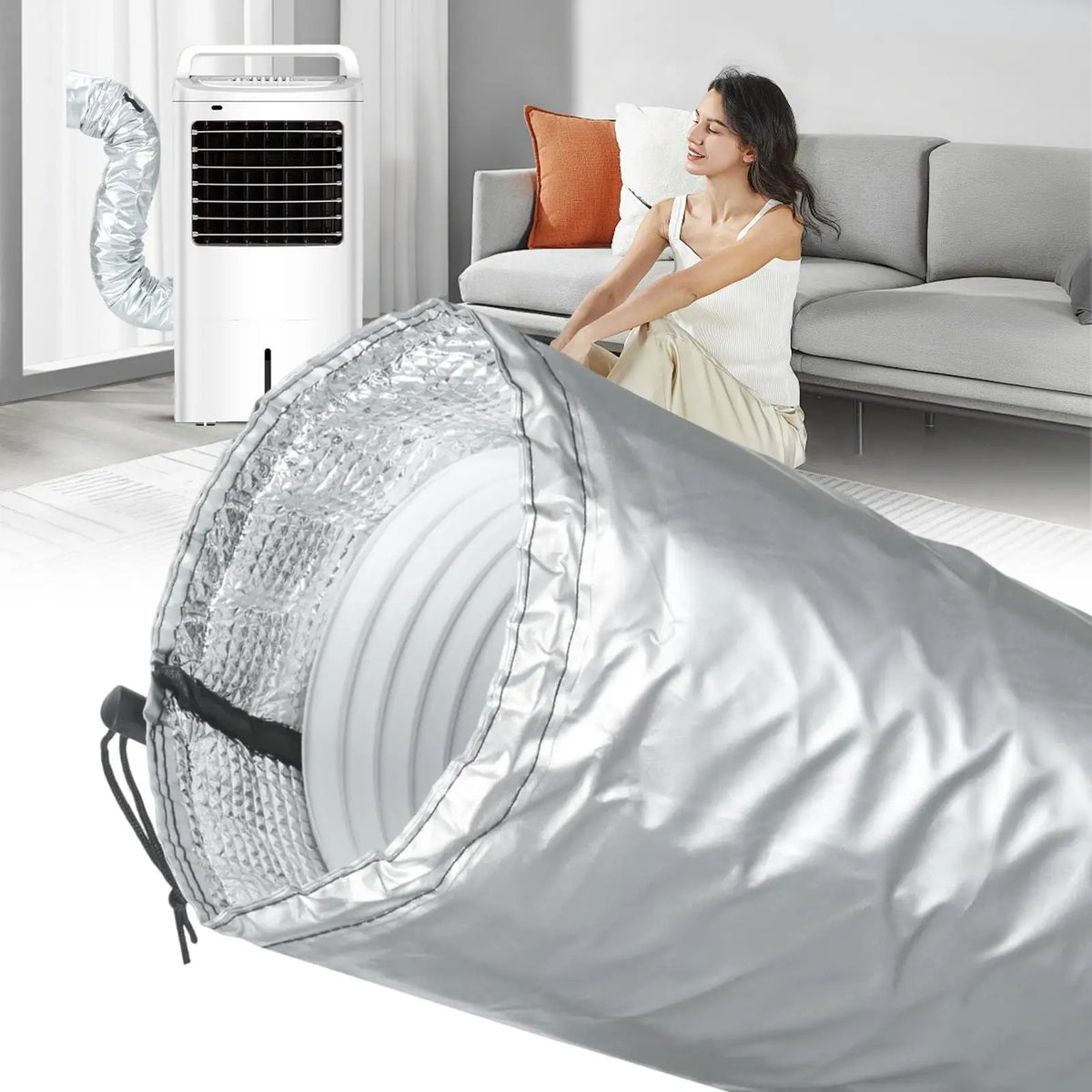Housse isolante pour tuyau de climatiseur – CLEVI Paris